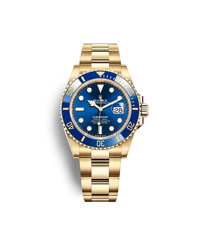 นาฬิกา Rolex Submariner Date - Oyster 41 มม. ทองคำ หน้าปัดสีรอยัลบลู | 126618LB