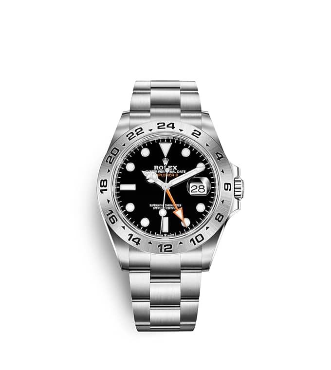นาฬิกา Rolex Explorer - 42 มม., หน้าปัดสีดำ ขอบหน้าปัด 24 ชั่วโมง | 226570