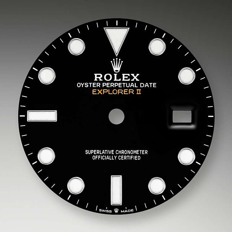 Rolex Explorer | 226570 | Explorer II | หน้าปัดสีเข้ม | ขอบหน้าปัด 24 ชั่วโมง | หน้าปัดสีดำ | Oystersteel | m226570-0002 | ชาย Watch | Rolex Official Retailer - Time Midas