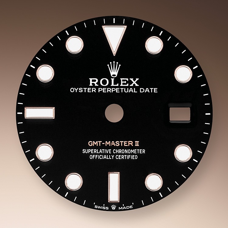 Rolex GMT-Master II | 126711CHNR | GMT-Master II | หน้าปัดสีเข้ม | ขอบหน้าปัดแสดงเวลา 24 ชั่วโมงแบบหมุนได้ | หน้าปัดสีดำ | Everose Rolesor | m126711chnr-0002 | ชาย Watch | Rolex Official Retailer - Time Midas