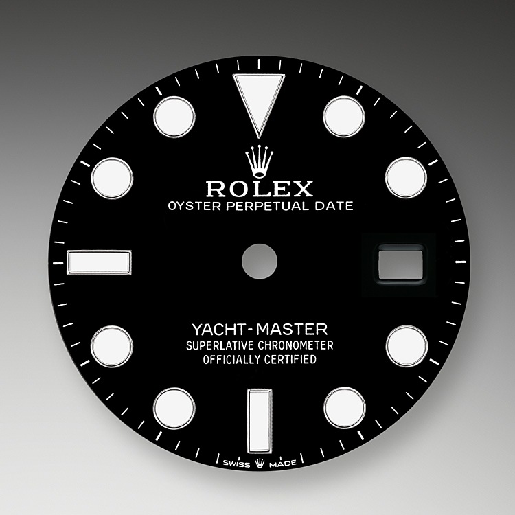 Rolex Yacht-Master | 226659 | Yacht-Master 42 | หน้าปัดสีเข้ม | ขอบหน้าปัดแบบหมุนได้สองทิศทาง | หน้าปัดสีดำ | ทองคำขาว 18 กะรัต | m226659-0002 | ชาย Watch | Rolex Official Retailer - Time Midas