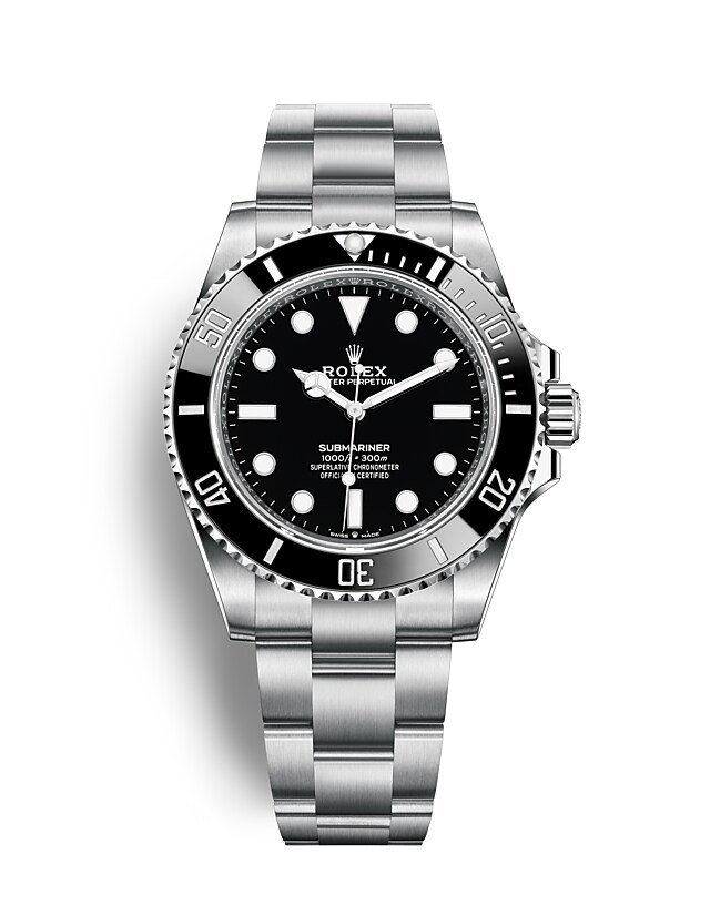 Rolex Submariner | 124060 | Submariner | หน้าปัดสีเข้ม | ขอบหน้าปัดแบบหมุนได้ | หน้าปัดสีดำ | Oystersteel | m124060-0001 | ชาย Watch | Rolex Official Retailer - Time Midas