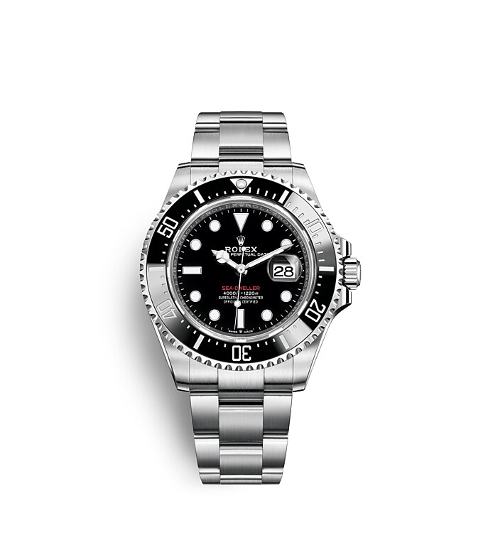 Rolex Sea-Dweller | 126600 | Sea-Dweller | Dark dial | Ceramic Bezel and Luminescent Display | Black dial | Oystersteel | m126600-0002 | Men Watch | Rolex Official Retailer - Time Midas