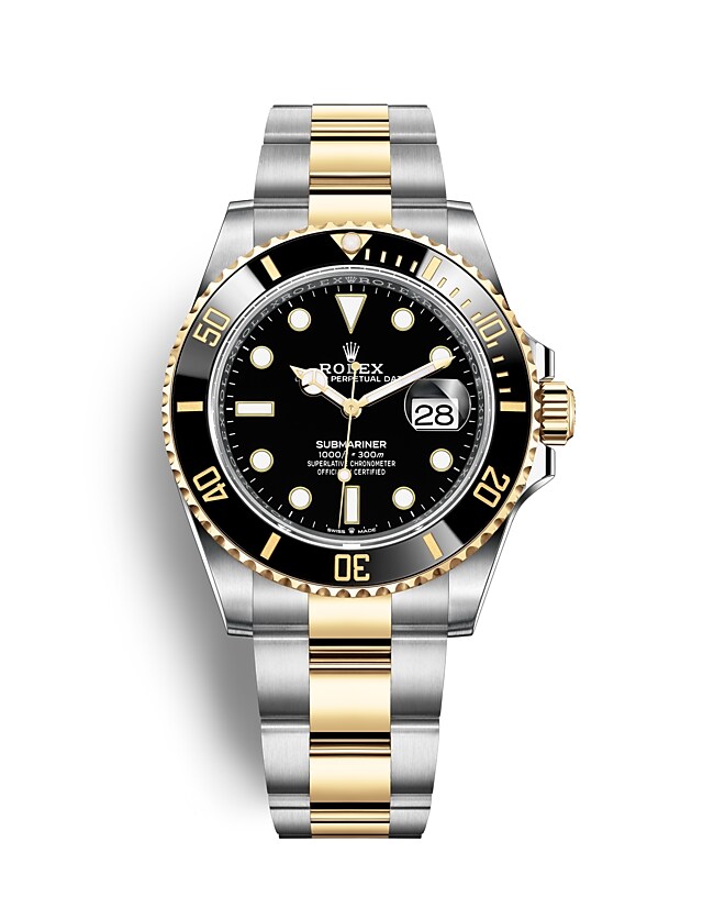 Rolex Submariner | 126613LN | Submariner Date | หน้าปัดสีเข้ม | ขอบหน้าปัดแบบหมุนได้ | หน้าปัดสีดำ | Yellow Rolesor | m126613ln-0002 | ชาย Watch | Rolex Official Retailer - Time Midas