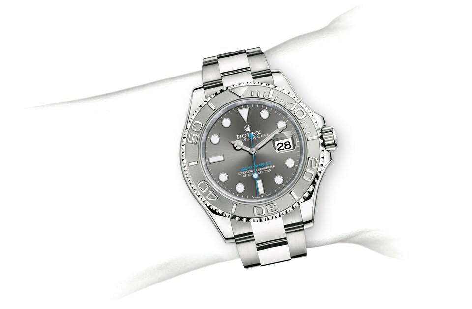 Rolex Yacht-Master | 126622 | Yacht-Master 40 | Dark dial | Bidirectional Rotatable Bezel | Slate Dial | Rolesium | m126622-0001 | Men Watch | Rolex Official Retailer - Time Midas