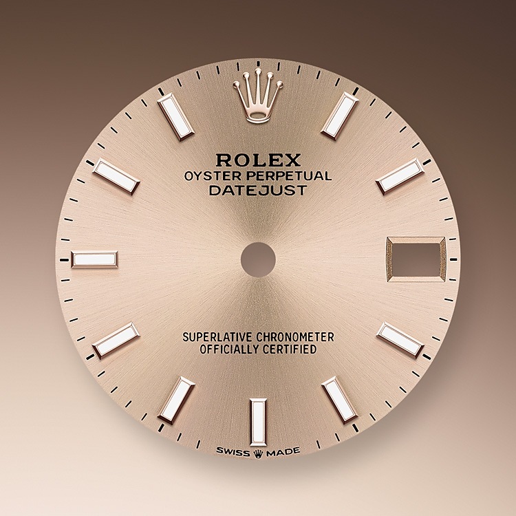 Rolex Datejust | 278241 | Datejust 31 | Coloured dial | Rosé-colour dial | Everose Rolesor | The Oyster bracelet | m278241-0009 | Women Watch | Rolex Official Retailer - Time Midas