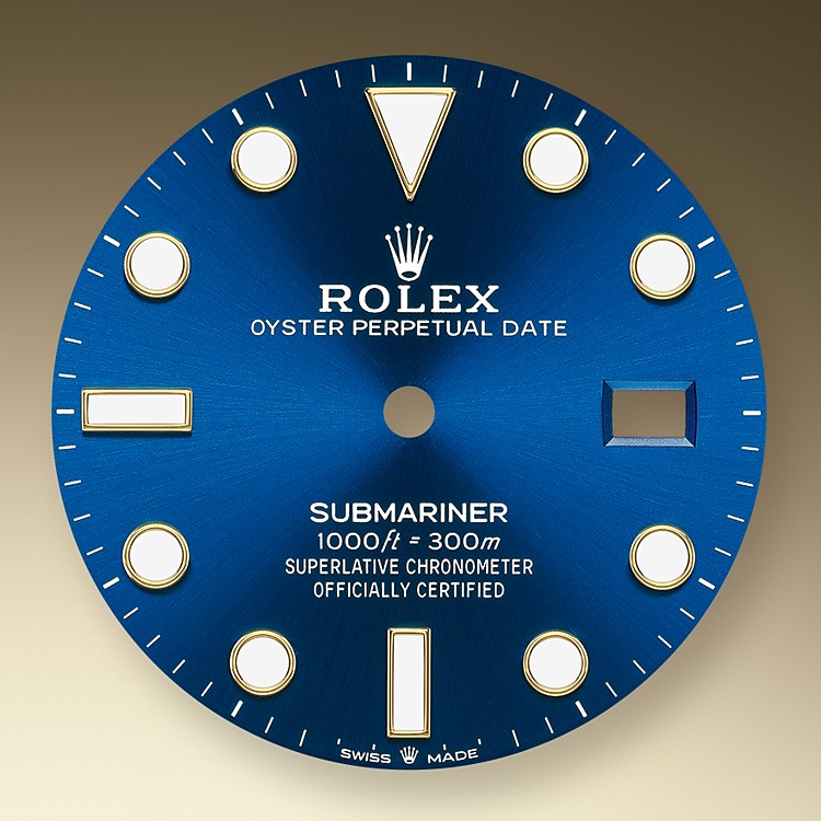 Rolex Submariner | 126618LB | Submariner Date | Coloured dial | Unidirectional Rotatable Bezel | Royal blue dial | 18 ct yellow gold | m126618lb-0002 | Men Watch | Rolex Official Retailer - Time Midas