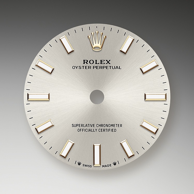 Rolex Oyster Perpetual | 276200 | Oyster Perpetual 28 | Light dial | Silver dial | Oystersteel | The Oyster bracelet | m276200-0001 | Women Watch | Rolex Official Retailer - Time Midas