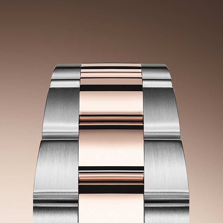 Rolex Datejust | 126301 | Datejust 41 | Light dial | Silver dial | Everose Rolesor | The Oyster bracelet | m126301-0017 | Men Watch | Rolex Official Retailer - Time Midas