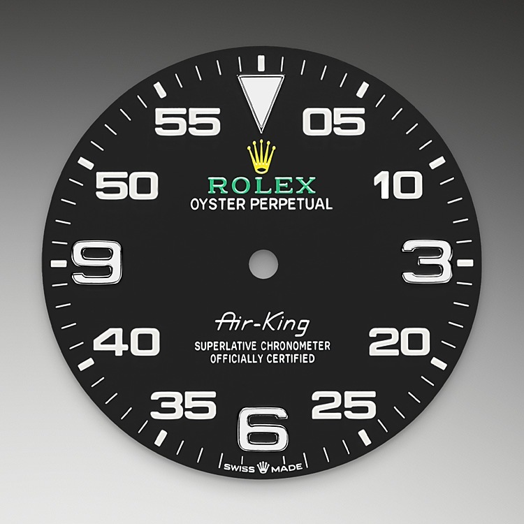 Rolex Air-King | 126900 | Air-King | Dark dial | Black dial | Oystersteel | The Oyster bracelet | M126900-0001 | Men Watch | Rolex Official Retailer - Time Midas
