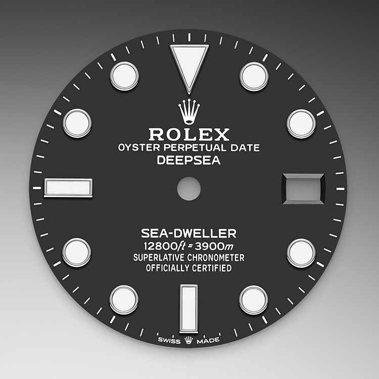 Rolex Deepsea | 136660 | Deepsea | Dark dial | Ceramic Bezel and Luminescent Display | Black dial | Oystersteel | M136660-0004 | Men Watch | Rolex Official Retailer - Time Midas