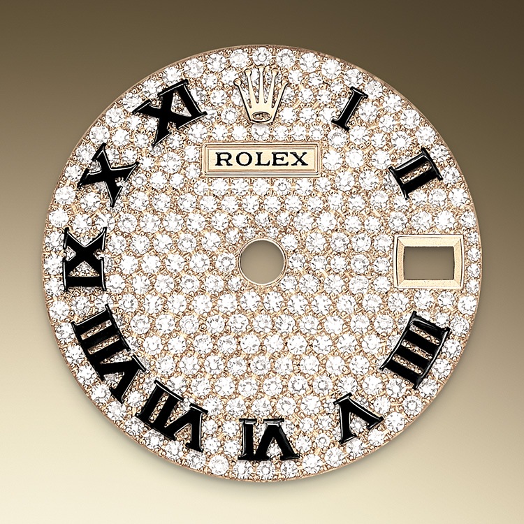Rolex Lady-Datejust | 279458RBR | Lady-Datejust | หน้าปัดประดับอัญมณี | หน้าปัดประดับเพชร | ขอบหน้าปัดประดับเพชร | ทองคำ 18 กะรัต | M279458RBR-0001 | หญิง Watch | Rolex Official Retailer - Time Midas