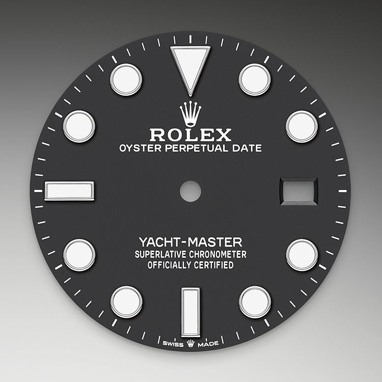 Rolex Yacht-Master | 226627 | Yacht-Master 42 | Dark dial | Bidirectional Rotatable Bezel | Intense black dial | RLX titanium | M226627-0001 | Men Watch | Rolex Official Retailer - Time Midas