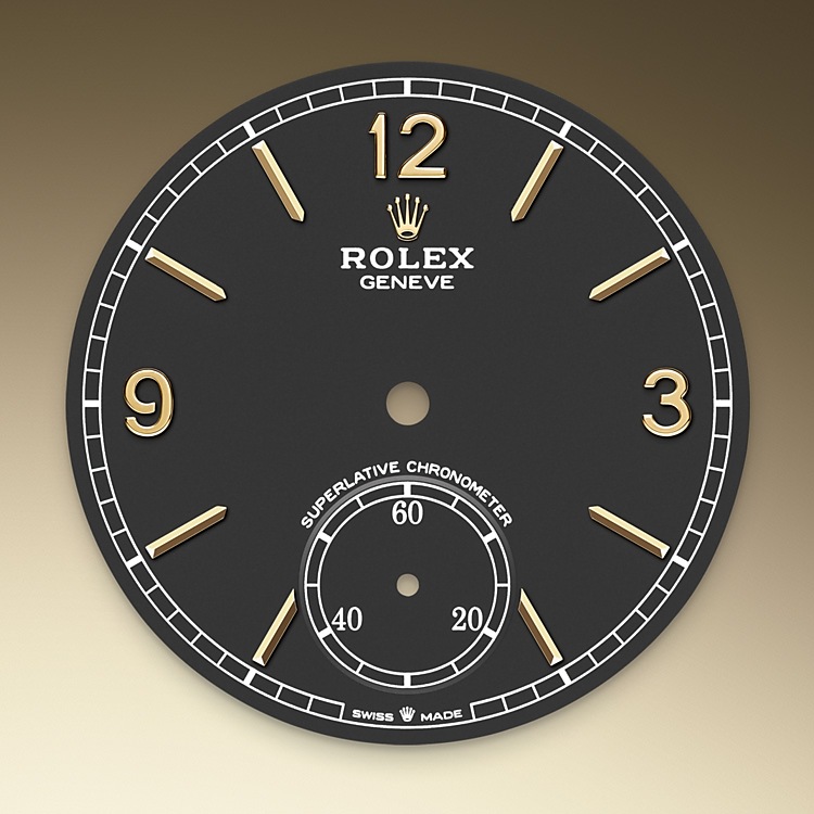 Rolex 1908 | 52508 | 1908 | Dark dial | Intense black dial | Domed and fluted bezel | 18 ct yellow gold | M52508-0002 | Men Watch | Rolex Official Retailer - Time Midas