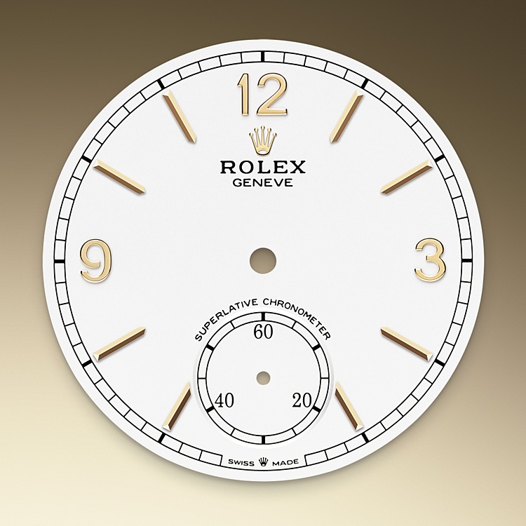 Rolex 1908 | 52508 | 1908 | Light dial | Intense white dial | Domed and fluted bezel | 18 ct yellow gold | M52508-0006 | Men Watch | Rolex Official Retailer - Time Midas