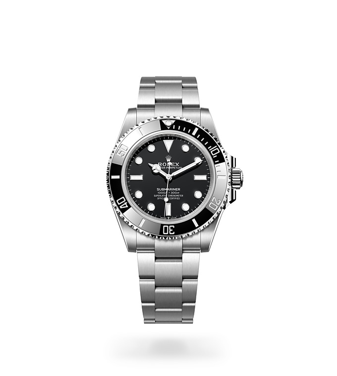 Rolex Submariner | 124060 | Submariner | หน้าปัดสีเข้ม | ขอบหน้าปัดหมุนได้ทิศทางเดียว | หน้าปัดสีดำ | Oystersteel | M124060-0001 | ชาย Watch | Rolex Official Retailer - Time Midas