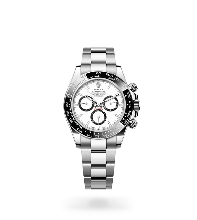 Rolex Cosmograph Daytona | 126500LN | Cosmograph Daytona | Light dial | The tachymetric scale | White dial | Oystersteel | M126500LN-0001 | Men Watch | Rolex Official Retailer - Time Midas