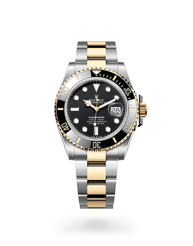 Rolex Submariner | 126613LN | Submariner Date | หน้าปัดสีเข้ม | ขอบหน้าปัดหมุนได้ทิศทางเดียว | หน้าปัดสีดำ | Yellow Rolesor | M126613LN-0002 | ชาย Watch | Rolex Official Retailer - Time Midas