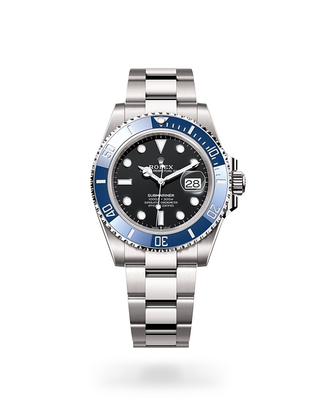 Rolex Submariner | 126619LB | Submariner Date | หน้าปัดสีเข้ม | ขอบหน้าปัดหมุนได้ทิศทางเดียว | หน้าปัดสีดำ | ทองคำขาว 18 กะรัต | M126619LB-0003 | ชาย Watch | Rolex Official Retailer - Time Midas