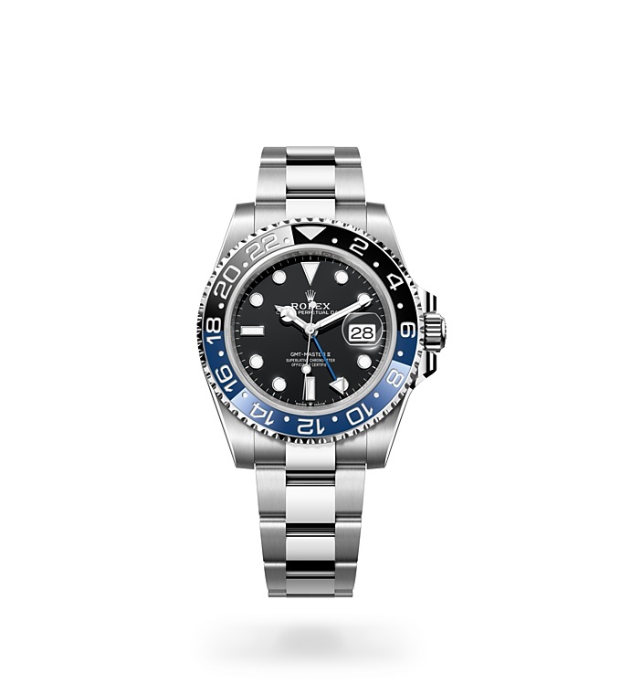 Rolex GMT-Master II | 126710BLNR | GMT-Master II | หน้าปัดสีเข้ม | ขอบหน้าปัดแสดงเวลา 24 ชั่วโมงแบบหมุนได้ | หน้าปัดสีดำ | Oystersteel | M126710BLNR-0003 | ชาย Watch | Rolex Official Retailer - Time Midas