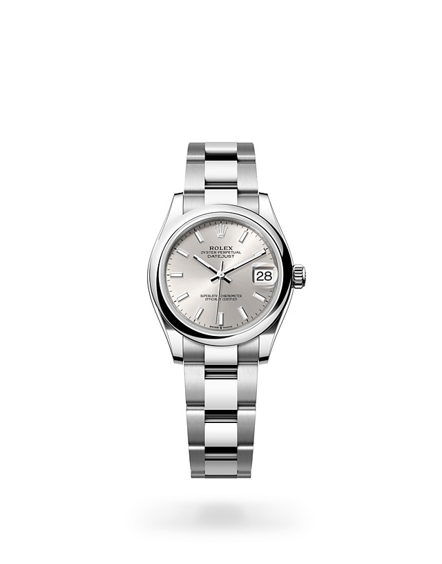 Rolex Datejust | 278240 | Datejust 31 | หน้าปัดสีอ่อน | หน้าปัดเงิน | Oystersteel | สายนาฬิกา Oyster | M278240-0005 | หญิง Watch | Rolex Official Retailer - Time Midas