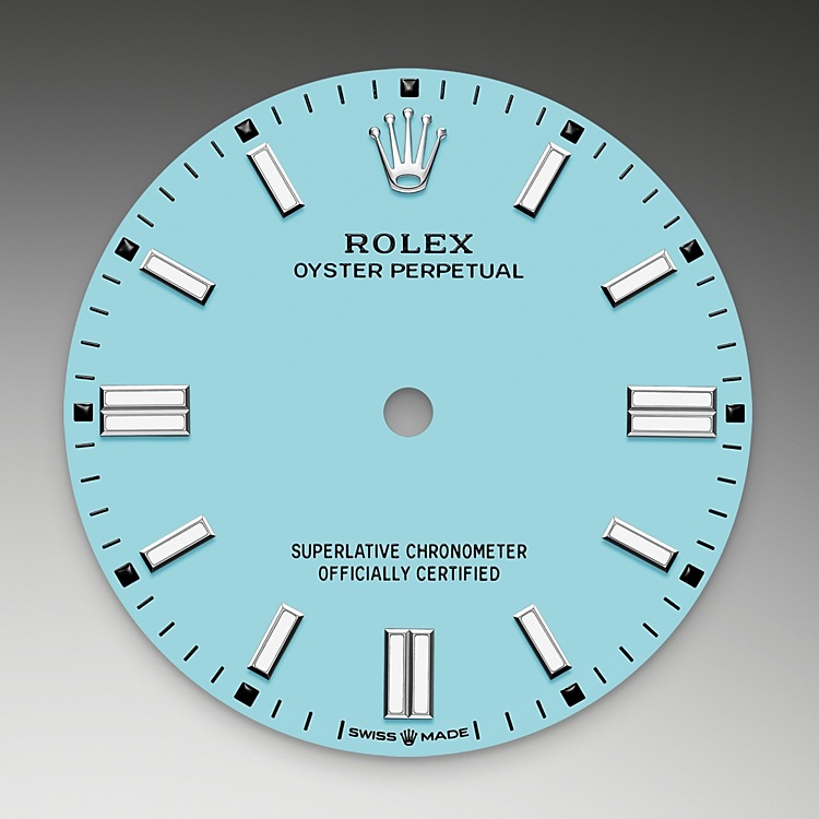 Rolex Oyster Perpetual | 126000 | Oyster Perpetual 36 | Coloured dial | Turquoise blue dial | Oystersteel | The Oyster bracelet | M126000-0006 | Men Watch | Rolex Official Retailer - Time Midas